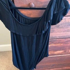 Black off the shoulder Bodysuit
